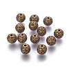 Tibetan Style Zinc Alloy Beads PALLOY-L230-01AB-NR-1