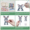DIY Wood & Aluminium Round Tube Wind Chime Making Kits DIY-WH20038-007-3