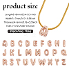 1Bag Rack Plating Brass Pendants KK-GA0002-59RG-2