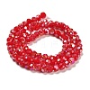Opaque Glass Beads Stands LS-EGLA-A035-P4mm-B16-2
