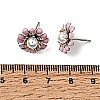 Brass Enamel Stud Earrings KK-CBA8324-27P-01-5