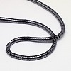 Non-magnetic Synthetic Hematite Beads Strands G-J164A-3mm-02-2