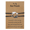 2Pcs Alloy Enamel Link Bracelets Set WG22B3C-02-1