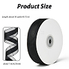 1Roll Solid Color Organza Ribbons ORIB-CY0001-02N-2