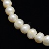 Grade A Natural Cultured Freshwater Pearl Beads Strands PEAR-L001-D-08-2