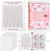 A5 PVC 100 Envelope Challenge Savings Binder AJEW-WH0471-112B-1