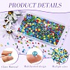 1050Pcs 10 Styles Glass Beads GLAA-YW0004-19B-4
