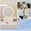 Square Transparent PE Thin Film Suspension Jewelry Floating Frame Displays ODIS-TAC0002-02C-8