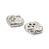 Brass Micro Pave Cubic Zirconia Pendants KK-D106-04P-3