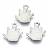 Non-Tarnish 201 Stainless Steel Charms STAS-R116-032-1