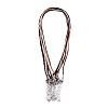 10Pcs Cotton & Metallic Cord Necklace Making NJEW-TAC0057-3