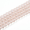 Baking Paint Transparent Glass Beads X1-DGLA-N006-8mm-02-1