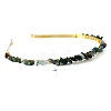 Natural Indian Agate Hair Bands PW-WGC1C33-37-1