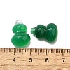 Natural Green Onyx Agate Cabochons G-Q018-01E-3