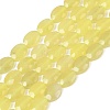 Natural Lemon Jade Beads Strands G-H349-A01-11-2