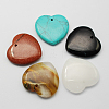 Mixed Gemstone Pendants G-R133-11-1