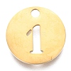 304 Stainless Steel Pendants STAS-F233-01-G-1