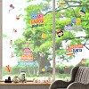 16 Sheets 8 Styles PVC Waterproof Wall Stickers DIY-WH0345-186-5