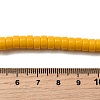 Opaque Glass Beads Strands GLAA-I060-01H-4