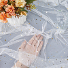 5 Yards Star Moon Polyester Mesh Fabric DIY-WH0899-684B-3