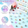 Glass Imitation Jade Beads GLAA-YWC0007-01A-01-3
