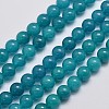 Natural & Dyed Malaysia Jade Bead Strands X-G-A146-8mm-A24-1