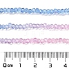 Transparent Painted Glass Beads Strands LS-DGLA-A034-T2mm-A08-3