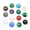 Natural & Synthetic Mixed Gemstone Cabochons G-P393-R-12mm-1