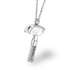 Hammer Urn Ashes Pendant Necklace BOTT-PW0001-073B-S-3