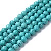 Synthetic Turquoise Beads Strands G-C180-02B-1