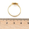 Adjustable Brass Pad Ring Setting KK-K414-05B-G-4