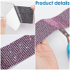 2Pcs Resin Rhinestone Glue Non-slip Car Door Stickers AJEW-GF0013-31A-6
