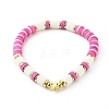 Handmade Polymer Clay Beads Stretch Bracelets Sets BJEW-JB06353-01-7