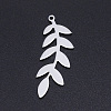 Non-Tarnish 201 Stainless Steel Pendants STAS-N090-JN817-1-1