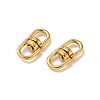 304 Stainless Steel Double Eye Swivel Clasps STAS-L300-011C-G-2