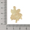 Golden Plated Alloy Eanaml Pendants PALLOY-S184-04G-A-3