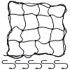 Elastic Trellis Netting AJEW-WH0113-68-1