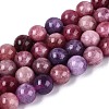 Natural Quartz Beads Strands G-N363-8mm-05-2