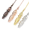 Brass Bullet-Shaped Big Pendant Dowsing Pendulums HJEW-P023-01-1