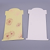 Hair Clip Display Cards LS-DIY-WH0167-86O-1