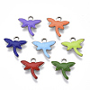 201 Stainless Steel Enamel Charms STAS-N088-19-2