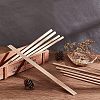 36Pcs 6 Style Beech Wood Sticks DIY-OC0009-26-5