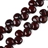 Natural Red Rainbow Jasper Beads Strands G-T138-132-1