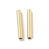 Brass Tube Beads KK-H503-03G-01-1