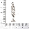 Brass Enamel Pendants KK-P339-24P-02-3