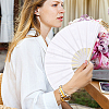 4Pcs Plastic Fans Display Decorations AJEW-GO0002-62-5