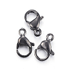 304 Stainless Steel Lobster Claw Clasps X-STAS-H353-A-02B-1