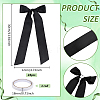 8Pcs Polyester Single Face Satin Ribbon Candle Holder Decoration HJEW-PH02149-2