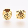 Tibetan Style European Beads LS-GLF0932Y-2
