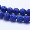 Natural Lava Rock Beads Strands G-F531-10mm-G-4